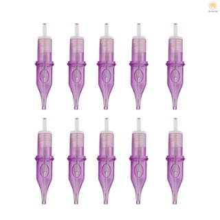 [ONE] 10 Pcs 3RL Tato Cartridge Jarum Tabung Tangan Sodok Sterilized Needle Aksesoris Kit Set Perlengkapan Tato Untuk Pemula Artis Portable