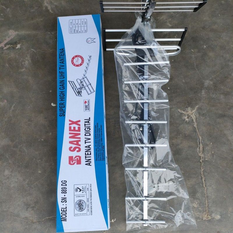 Antena digital sanex 889 DG + kabel antena antena tv digital colokan tv