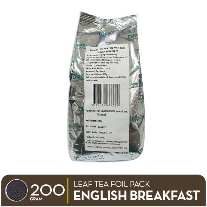 

Dilmah Leaf Tea Foil Pack English Breakfast - Daun Teh Kering 200g
