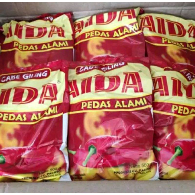 

AIDA CABE BUBUK 250GRAM PROMO | AIDA CABE GILING DISKON | AIDA CABE GILING BUBUK TERMURAH | CABE KERING GILING BUBUK PROMO DISKON TERMURAH