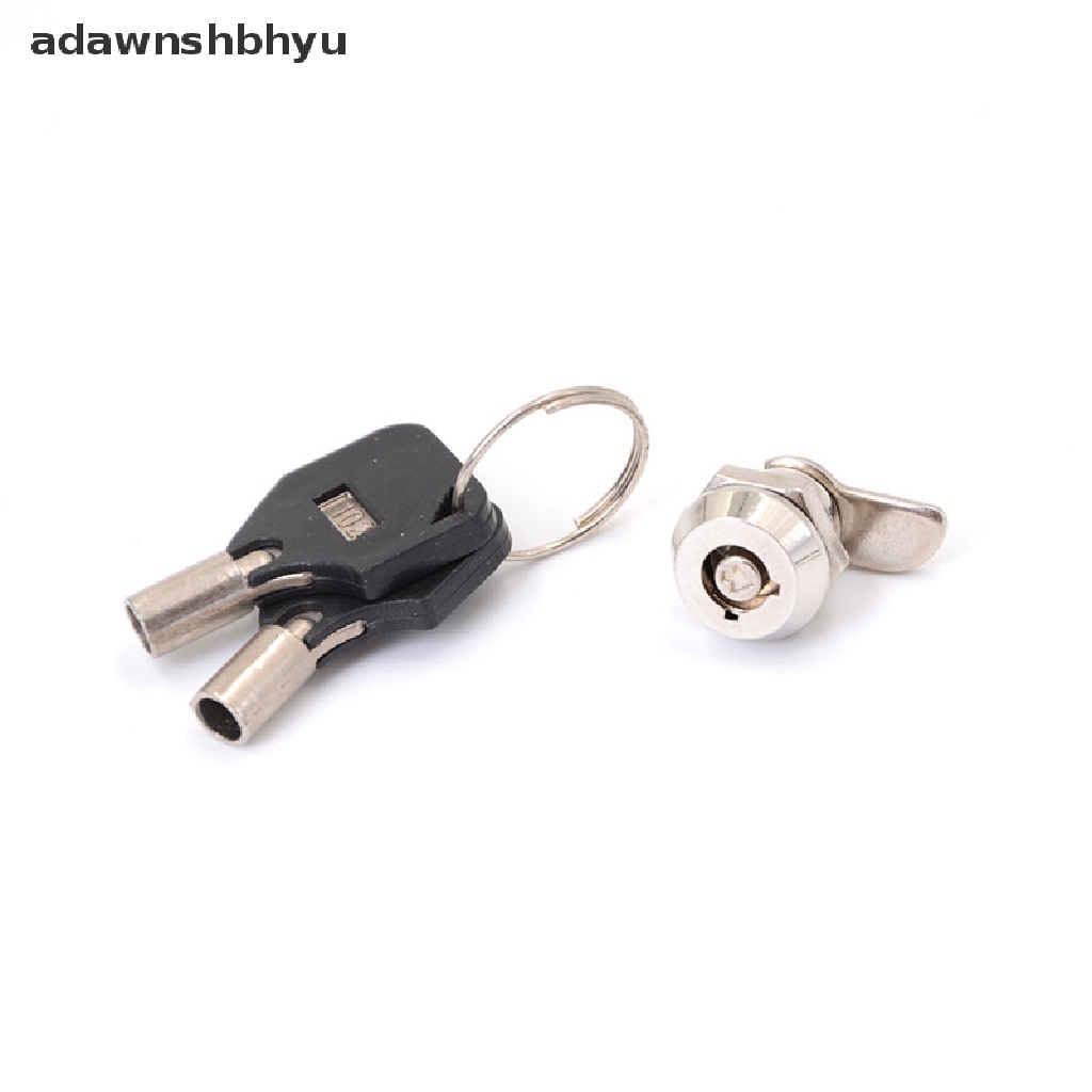 Adawnshbhyu Zinc alloy Cam Lock Lemari Arsip Kotak Surat Meja Laci Lemari Loker Kunci ID