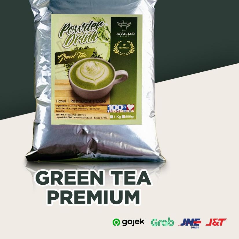 

COD✔️Bubuk Minuman Premium Green Tea Javaland Grande 1kg|RA5