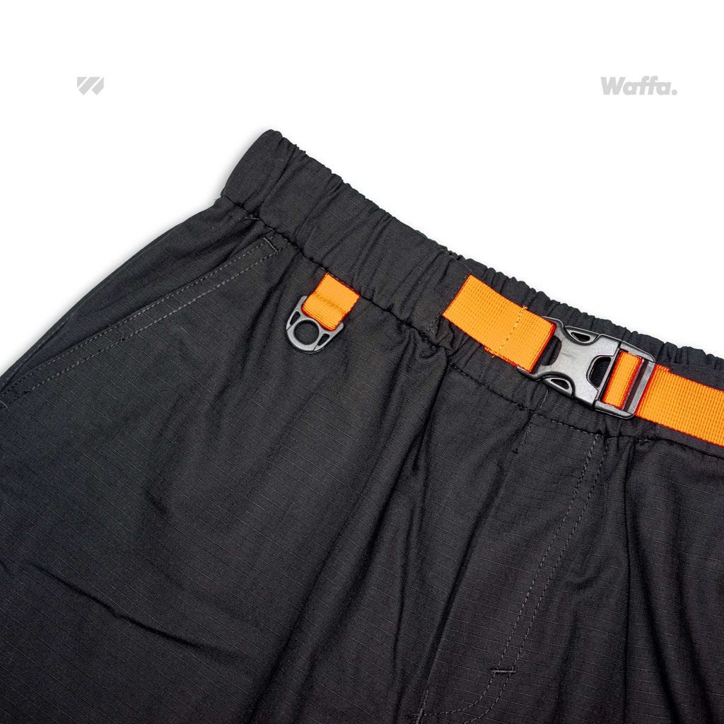 Celana Pendek Pria Bahan Ripstop Waffa Flare Boardshort