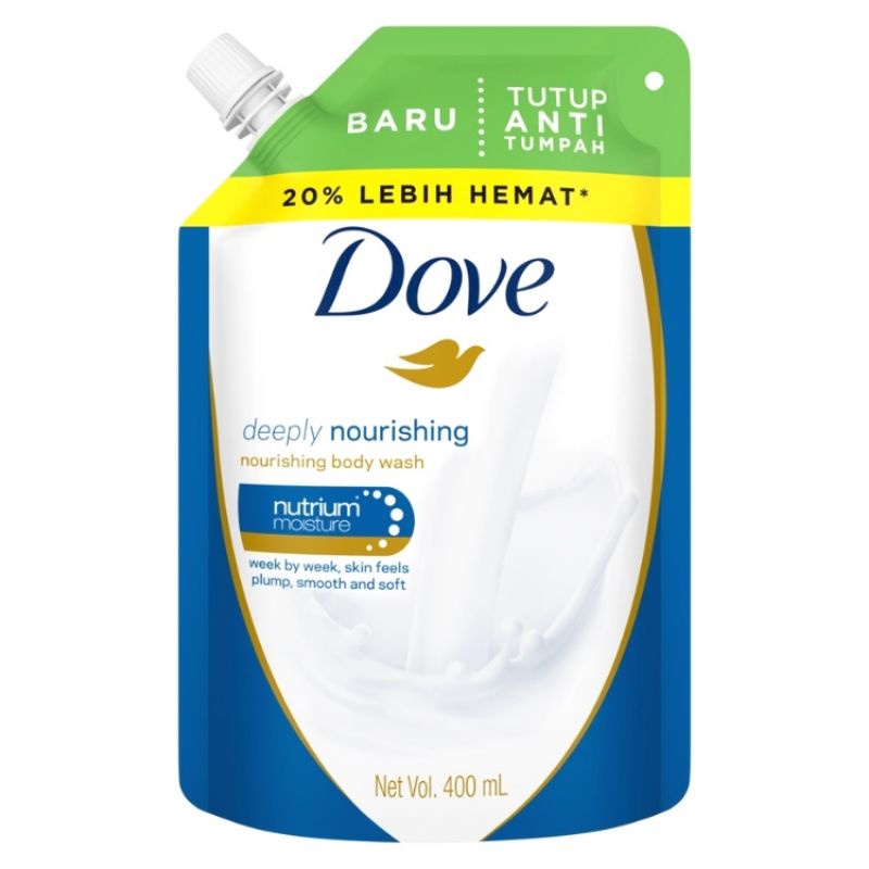 DOVE Body Wash Deeply Nourishing Refill 400ml