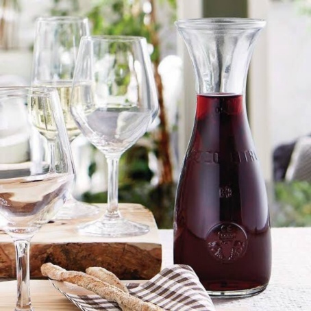 

Unik Bormolio Rocco Decanter 0.5L/Decanter Glass/Carafe Glass/Vas/Kaca Limited