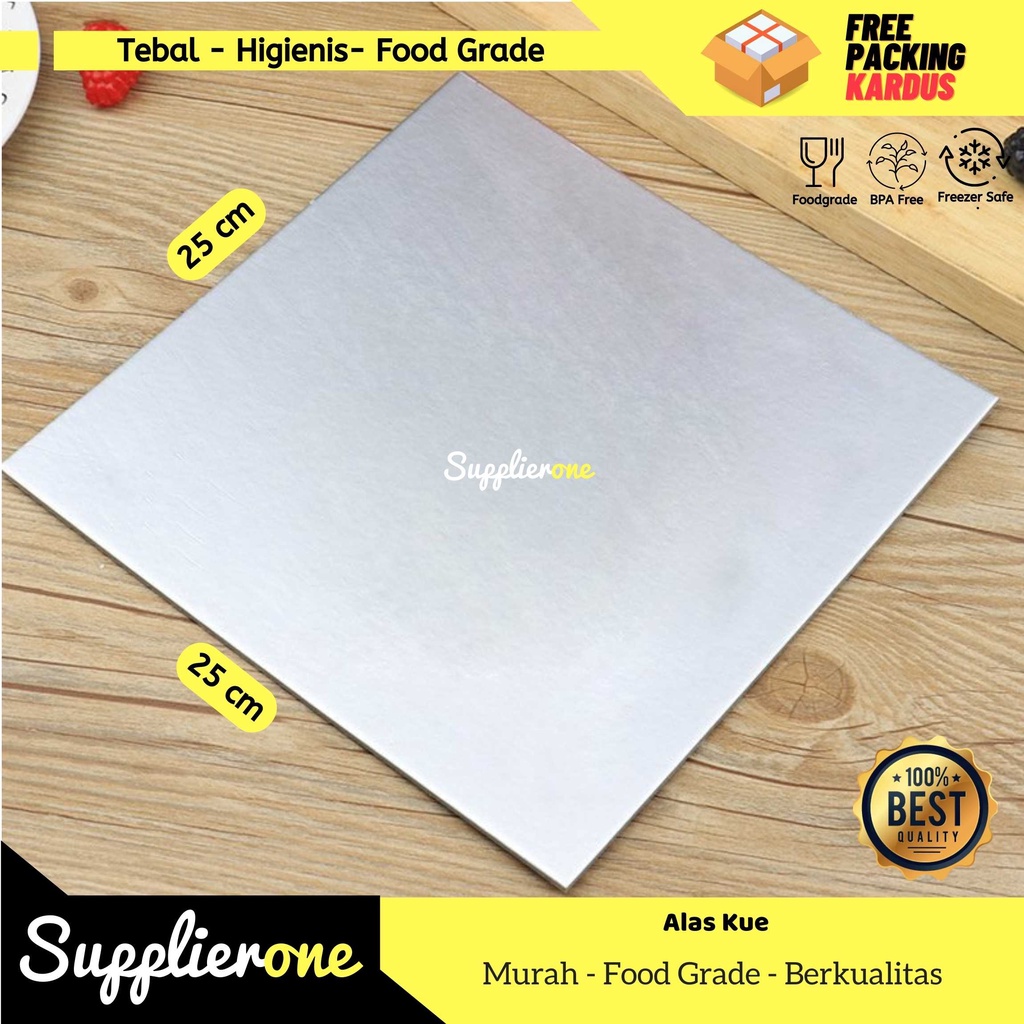 Alas Kue / Alas Kue Tart / Alas Kue Ulang tahun / Alas Kue Silver