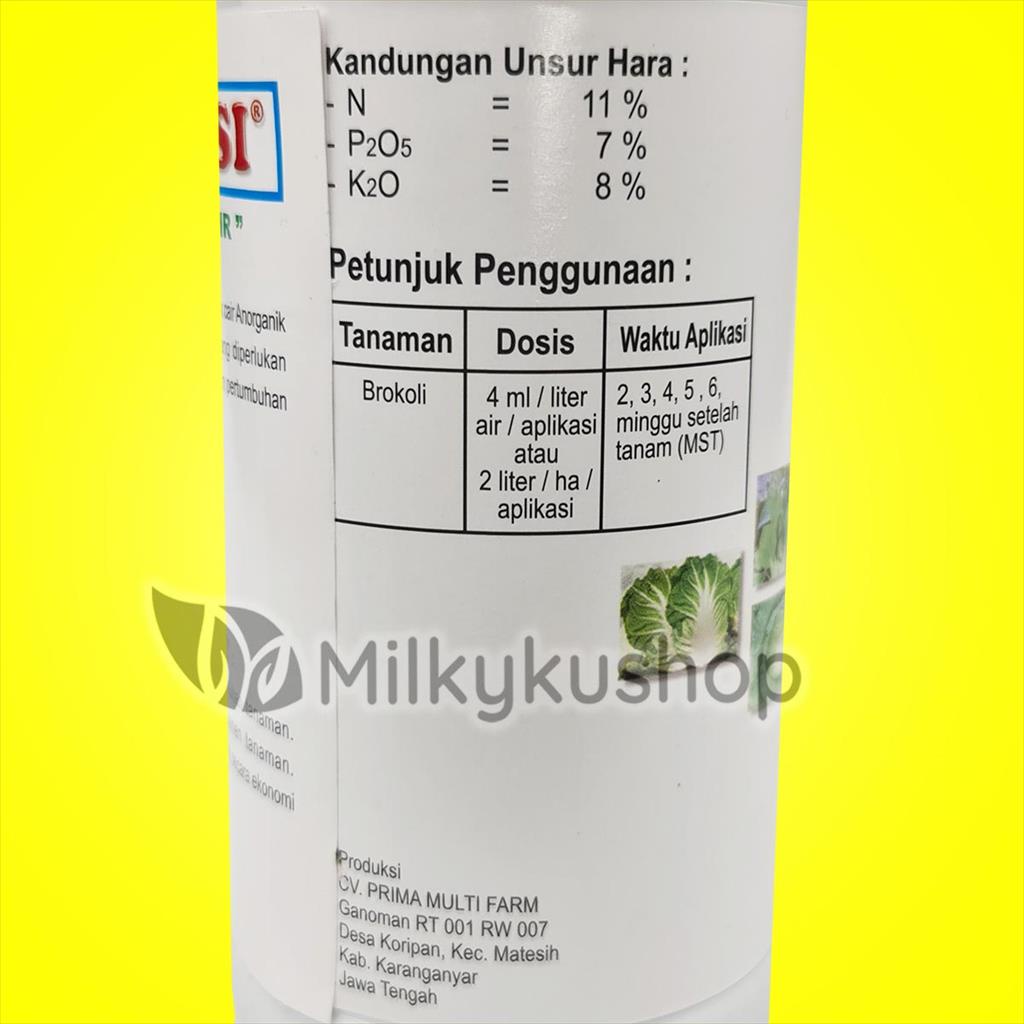 PUPUK CAIR SOLUSI 500 ML ANORGANIK