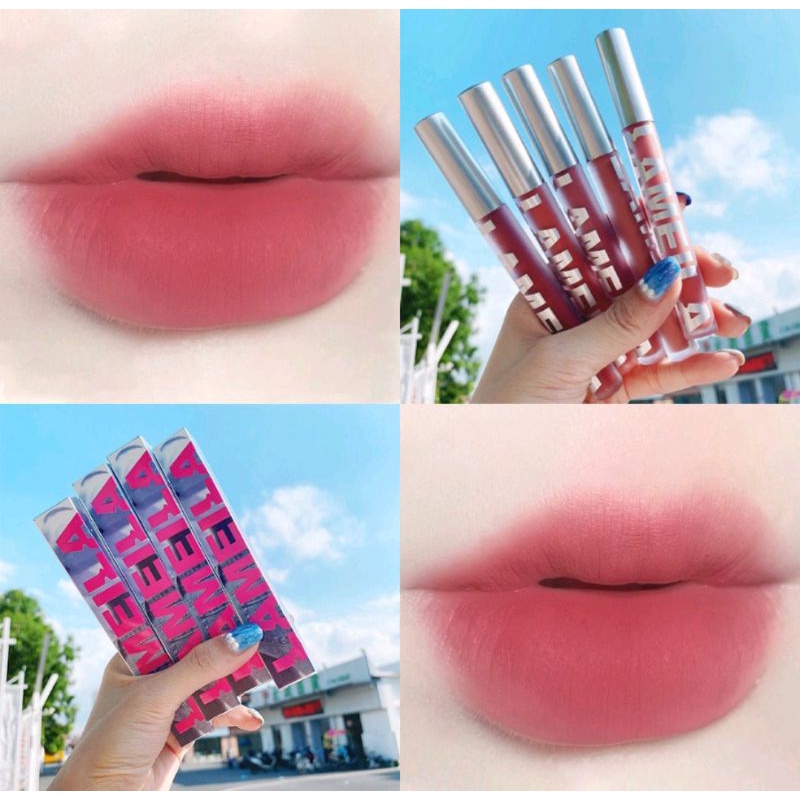 Lipgloss matte Lameila 6 varian warna