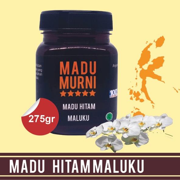 

Pasti Update Madu Murni Hitam Maluku 275gr Extra Propolis Bee Polen By Indokuliner OD0`