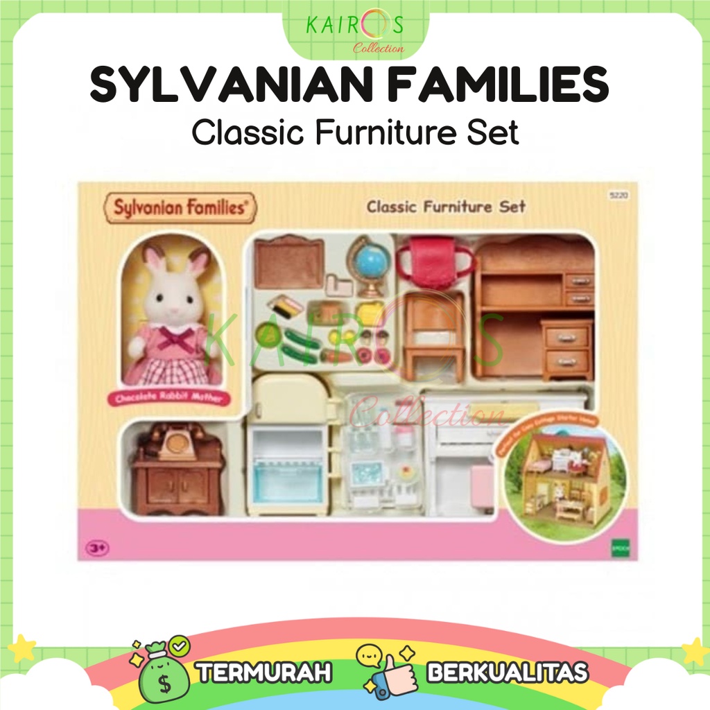 Sylvanian Families Classic Furniture Set