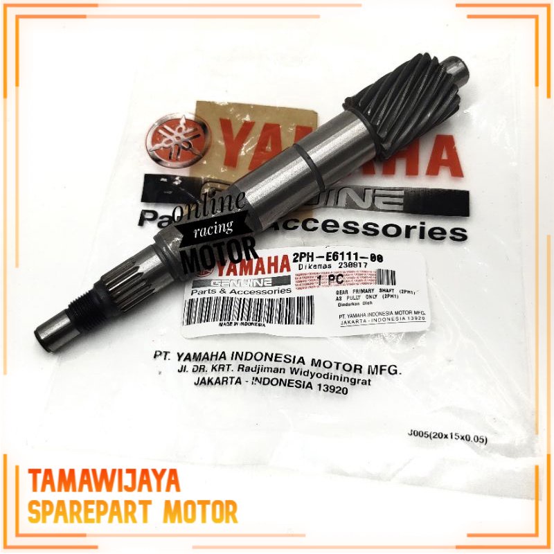 [TS] AS PULLY YAMAHA MIO M3 SOUL GT MIO z FINO 2PH E6111 ORIGINAL AS PULLY