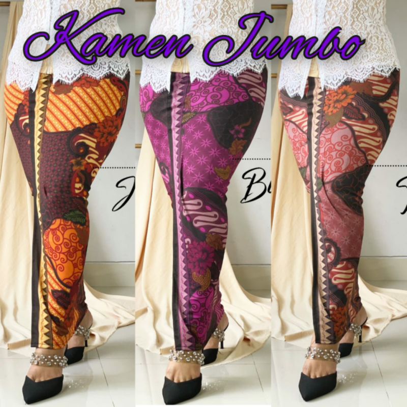 kamen motif batik jumbo bahan moscrepe strait/rok bali/bawahan kekinian