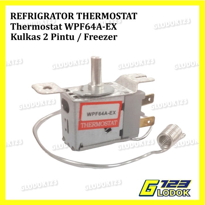 Thermostat Termostat Kulkas Freezer Box Pendingin 2 PIN WPF6 4A EX