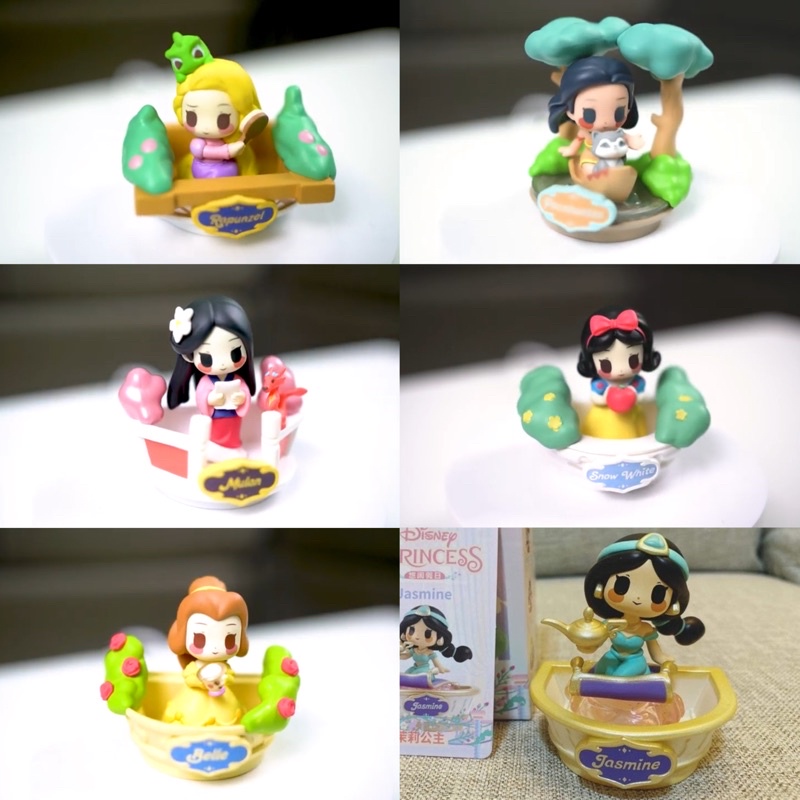 52toys disney princess vol 2 52 toys disney princess vol 2 set of 6 (no box) disney princess blindbo