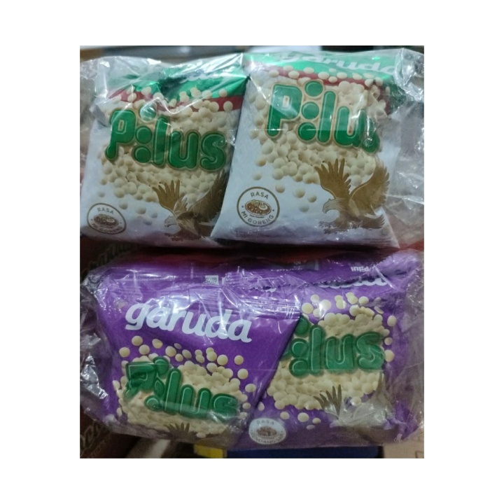 

Kacang Snack Garuda pilus ( 1 pak isi 20 ) pilus enak dan murah