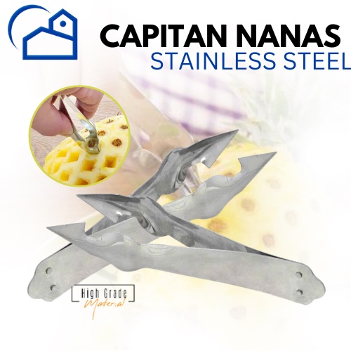 Penjepit Pengupas Mata Nanas Dapur Stainless Steel Biji Nanas 30027