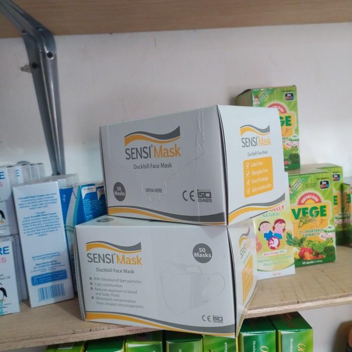 SENSI DUCKBILL ISI 50 MASKER SENSI