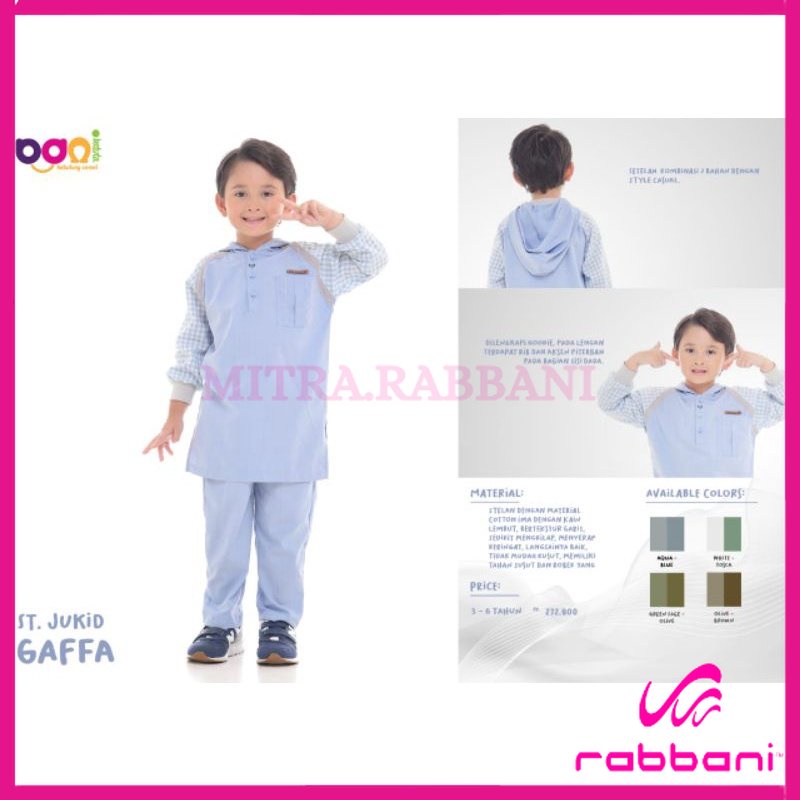 DISKON RABBANI ORI - Bani st.Jukid Gaffa Lengan Panjang Bandung