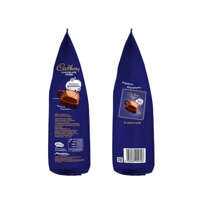 

✻#Sale Cadbury Hot Chocolate Drink 3 in 1 Regular 450g, minuman coklat premium 65 ✻