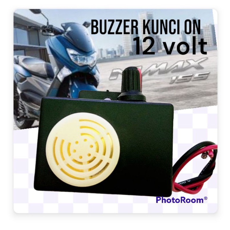 modul alarm kunci on / alarm buzzer kunci motor