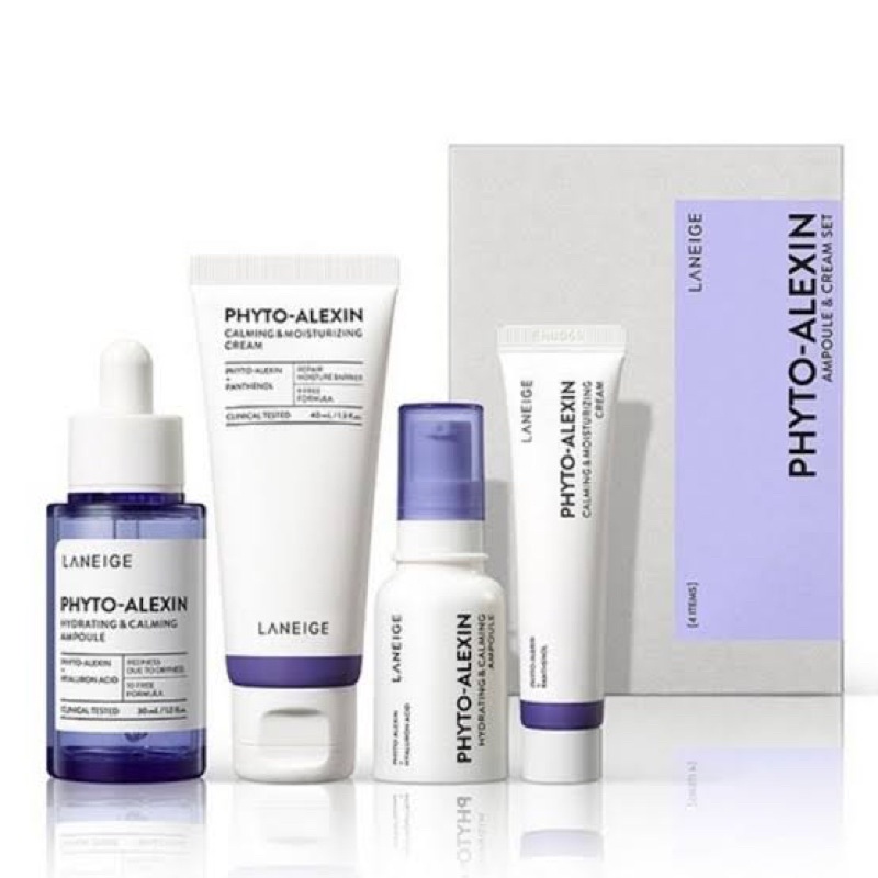 [ NEW ] LANEIGE PHYTO ALEXIN AMPOULE & CREAM KIT || skincare original korea
