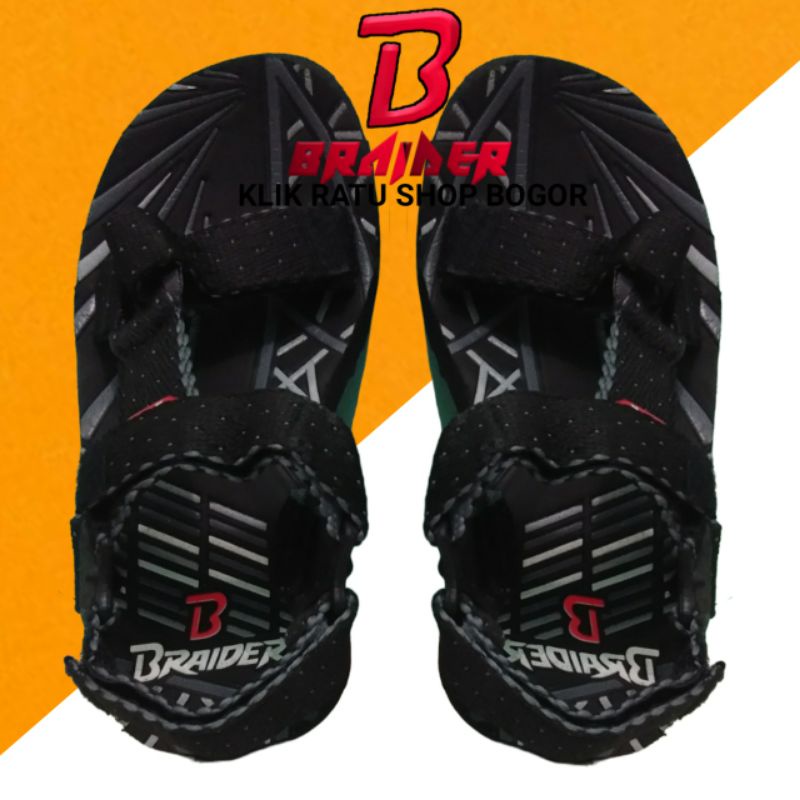 SANDAL GUNUNG SLIP ON KOKOP SLOP ANAK LAKI-LAKI TANGGUNG DI BAWAH 12 TAHUN BRAIDER/ SENDAL GUNUNG ANAK LAKI-LAKI TANGGUNG TERBARU MEREK BRAIDER