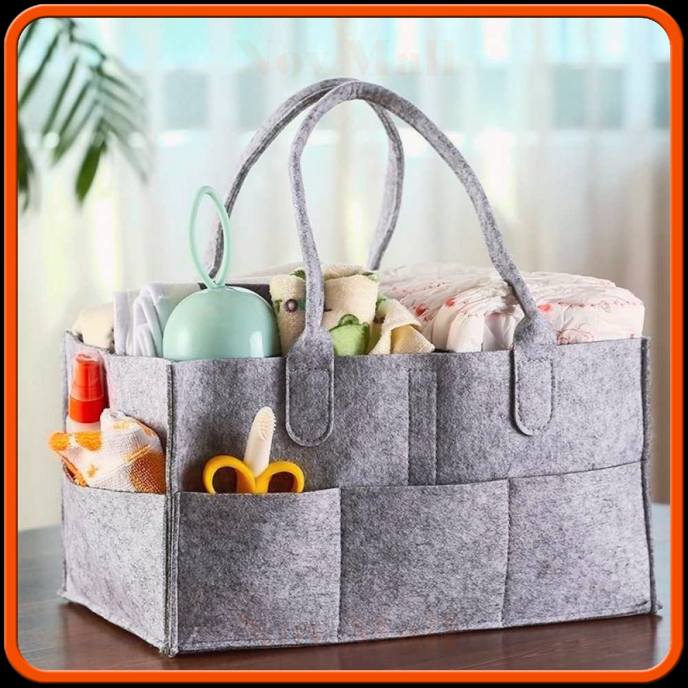 Rak Organizer Perlengkapan Bayi Baby Diaper Caddy Bag -ST820