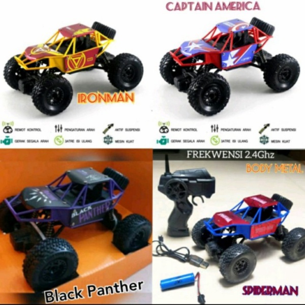 

RC Control - Alloy Remote Unik Mobil Offroad Metal Alien Jeep Diskon Mainan Karakter remot