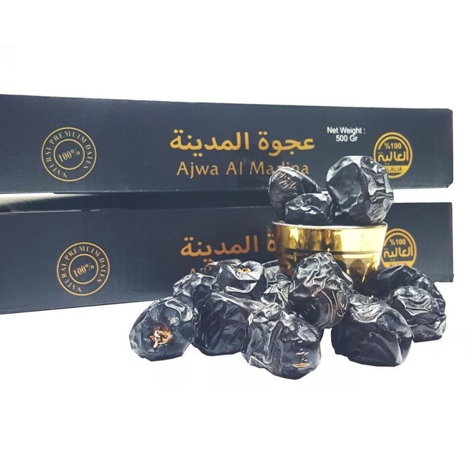 

≋ Kurma Ajwa | Kurma Nabi Grade Super Premium Kemasan 1 kg 1kg ㊜