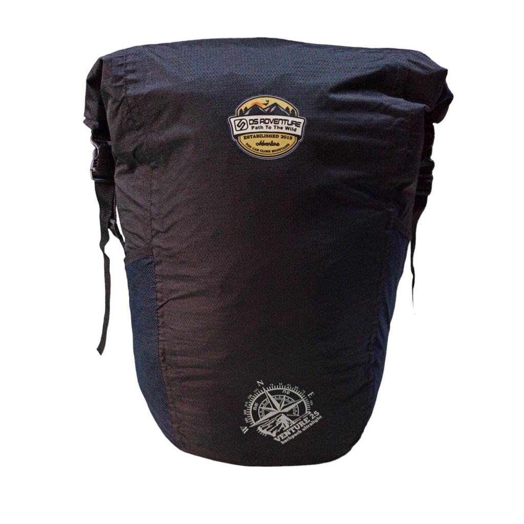 Tas Lipat Waterproof Ultralight Ds Adventure Full Seam Seal - Tas Punggung Anti Air Kapasitas 25 Liter - Tas lipat ultralight