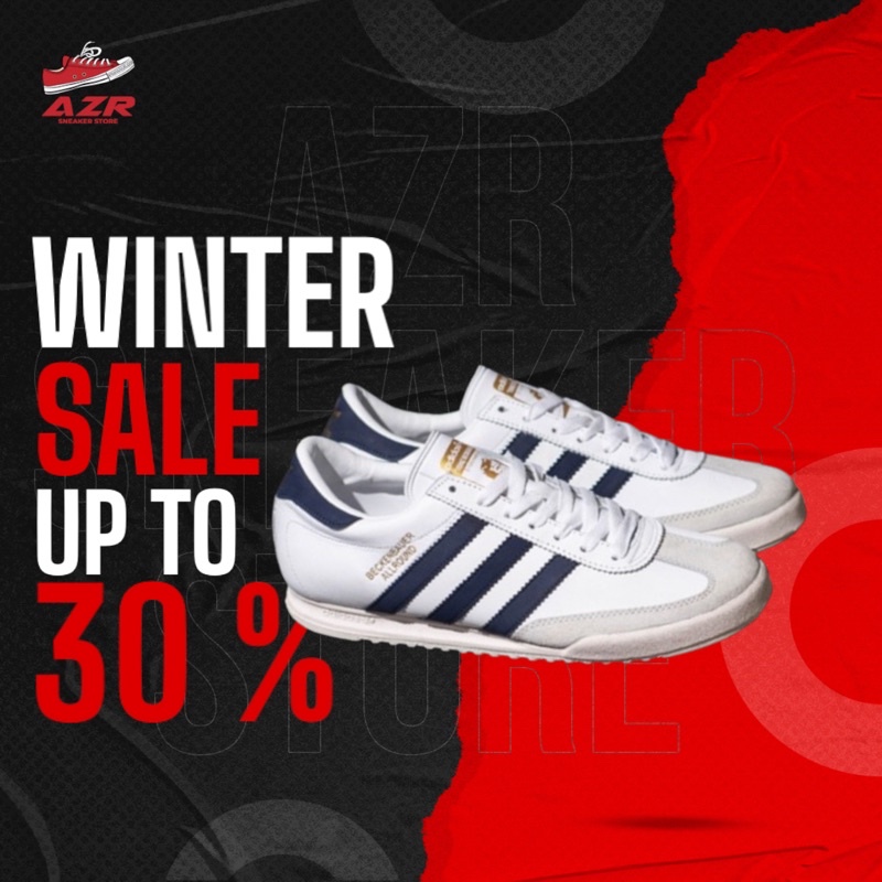 Adidas Beckenbauer White Navy | Sneaker | Casual