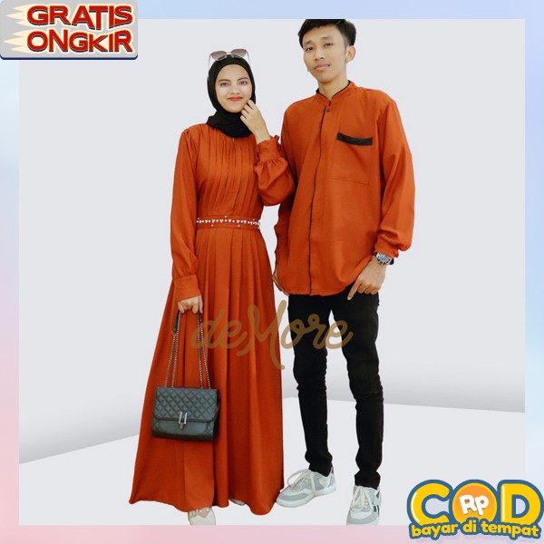 Bsju Kapel Cowok Cewek Baju Couple Ayah Ibu Gamis Cuple Pria Wanita Gamis Bsju Couple Pasangan Murah