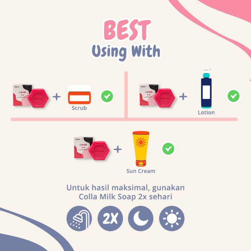 Witmooi Colla Mili Soap | Sabun Pencerah