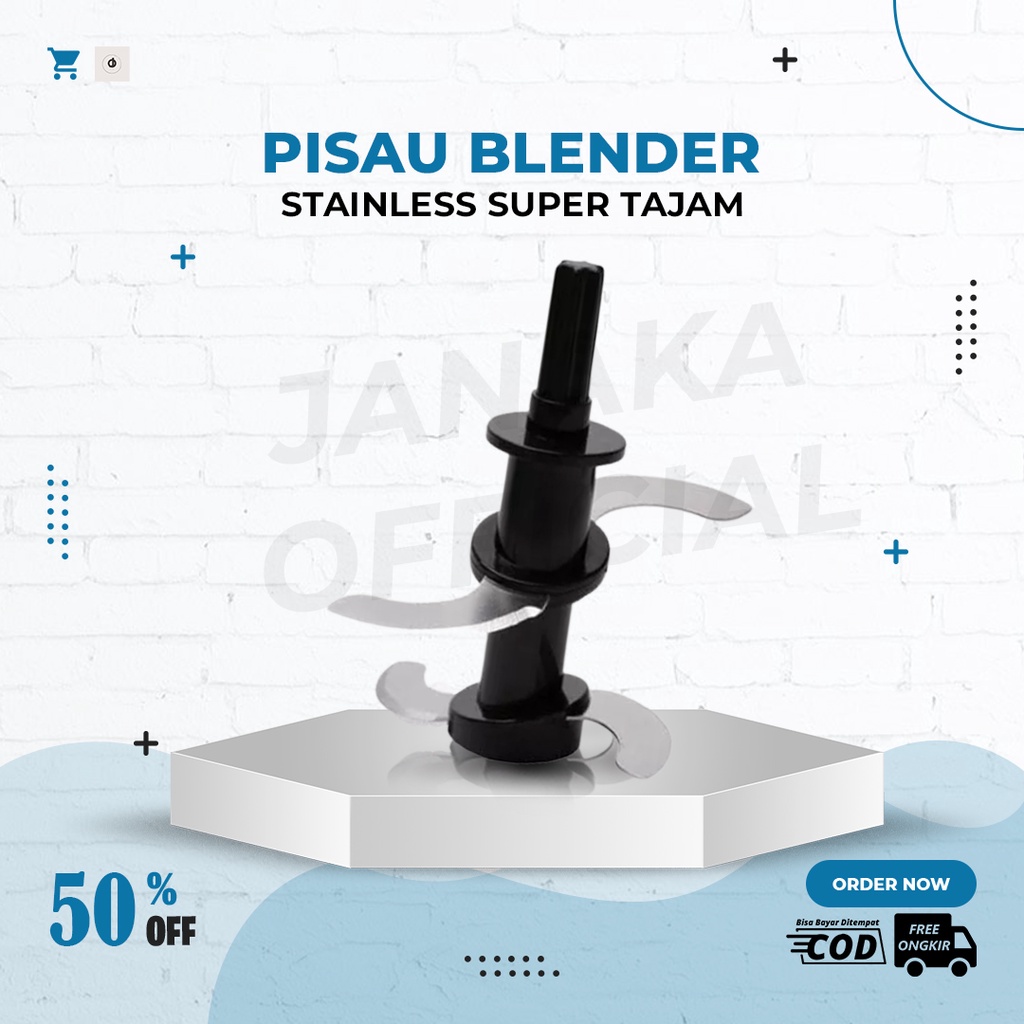 Pisau Blender Kapsul Blade Capsule Cutter Mata Pisau Blender Kapsul