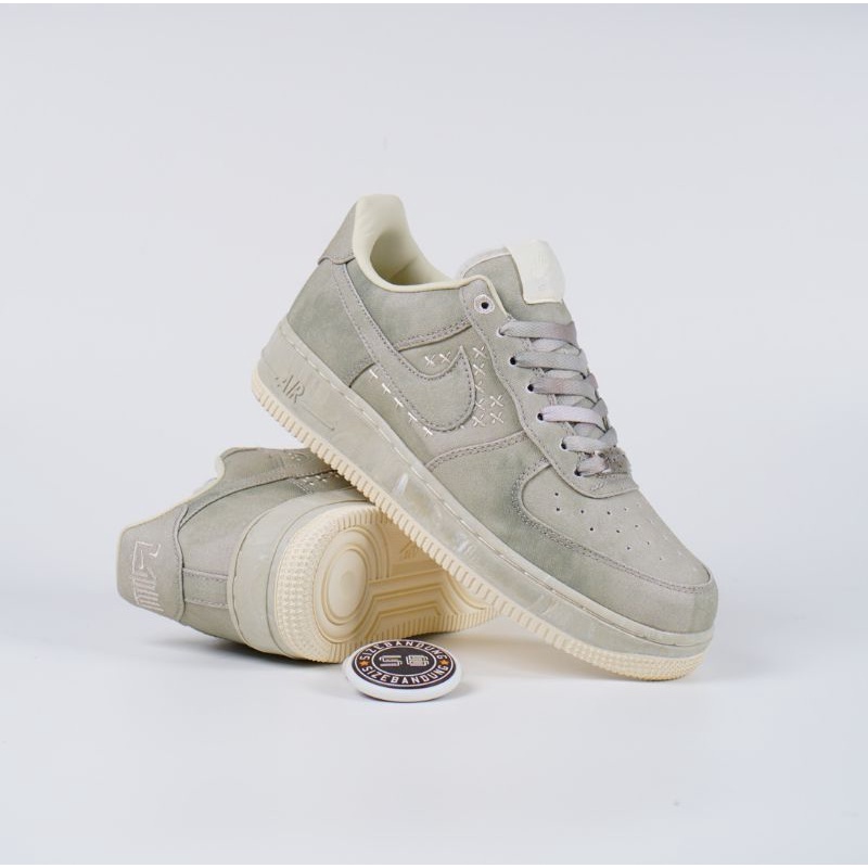 Sepatu Nike Air Force 1 Low NAI - KE Olive Canvas