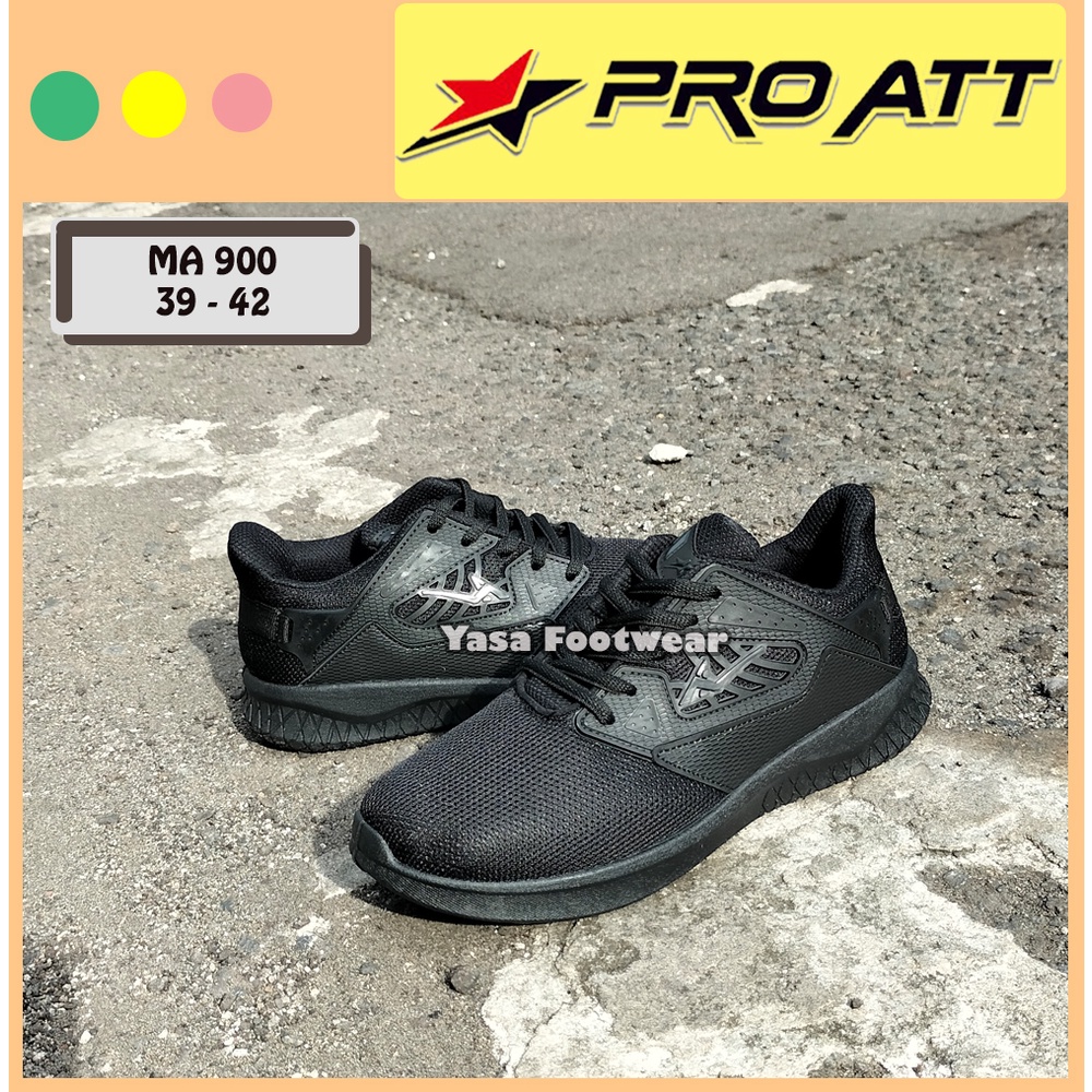 Yasa Footwear - Sepatu Sekolah Anak PRO ATT MA 900 35 - 42 / Sepatu Sekolah Hitam / Sepatu Sneakers 