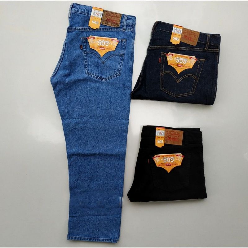 Celana Jeans Jumbo Pria Jeans Jumbo Celana Panjang Pria BB 70-140 KG Size : 39-44