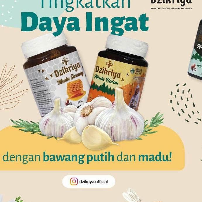 

MALL AGEN MADU DZIKRIYA AZIKRIYA ADZIKRIYA Herbal Hutan Sarang Super Pahit 