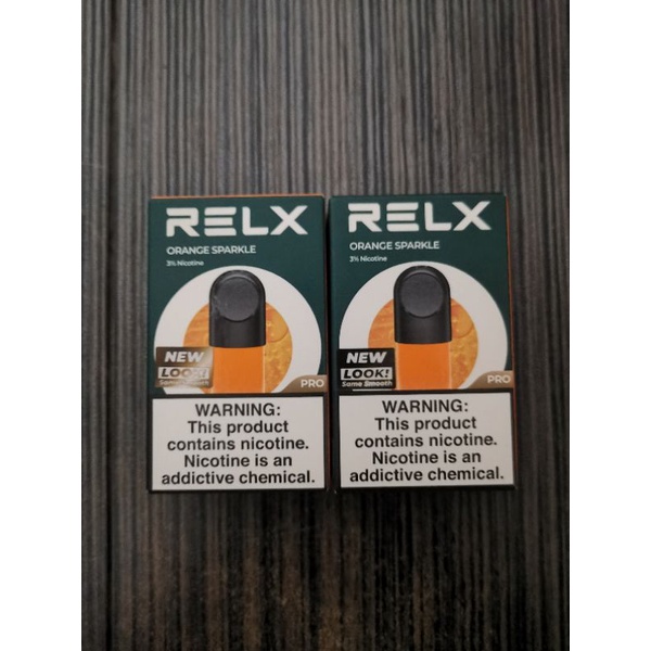relx infinity essential pod pro 1 pack Orange sparkle