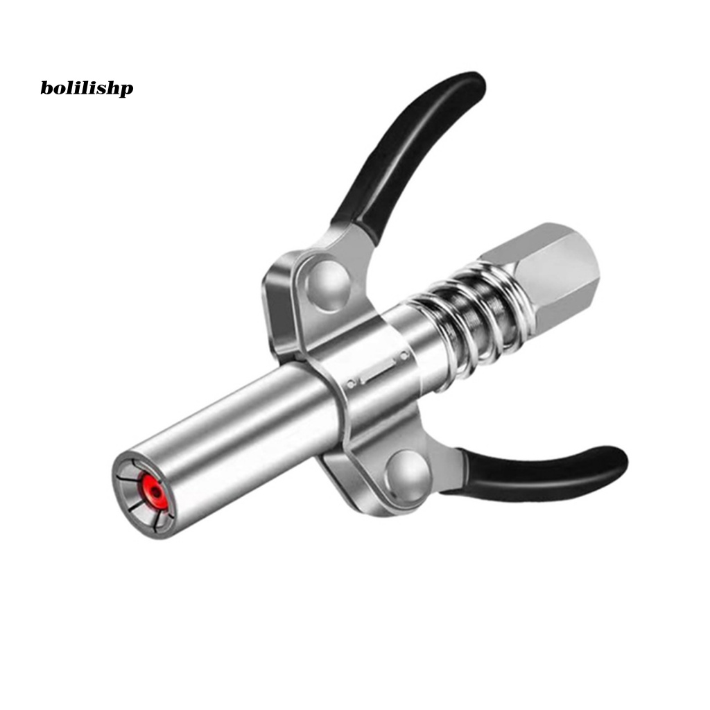 &lt; Bolilishp &gt; 1set Pasokan Bengkel Grease Nipple Model Umum Gear Type Lock Clamp Grease Nozzle Tekanan Tinggi