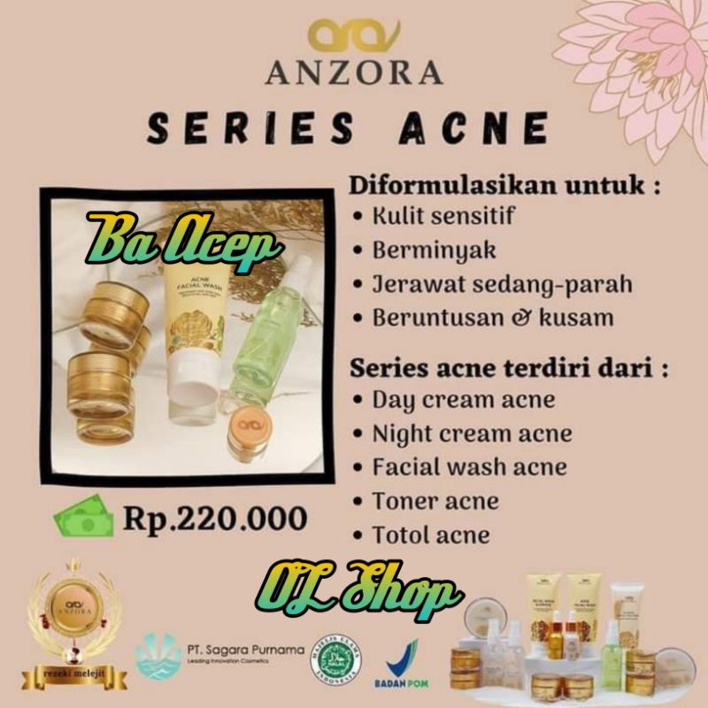 Skincare ANZORA Acne Series / ANZORA Skincare
