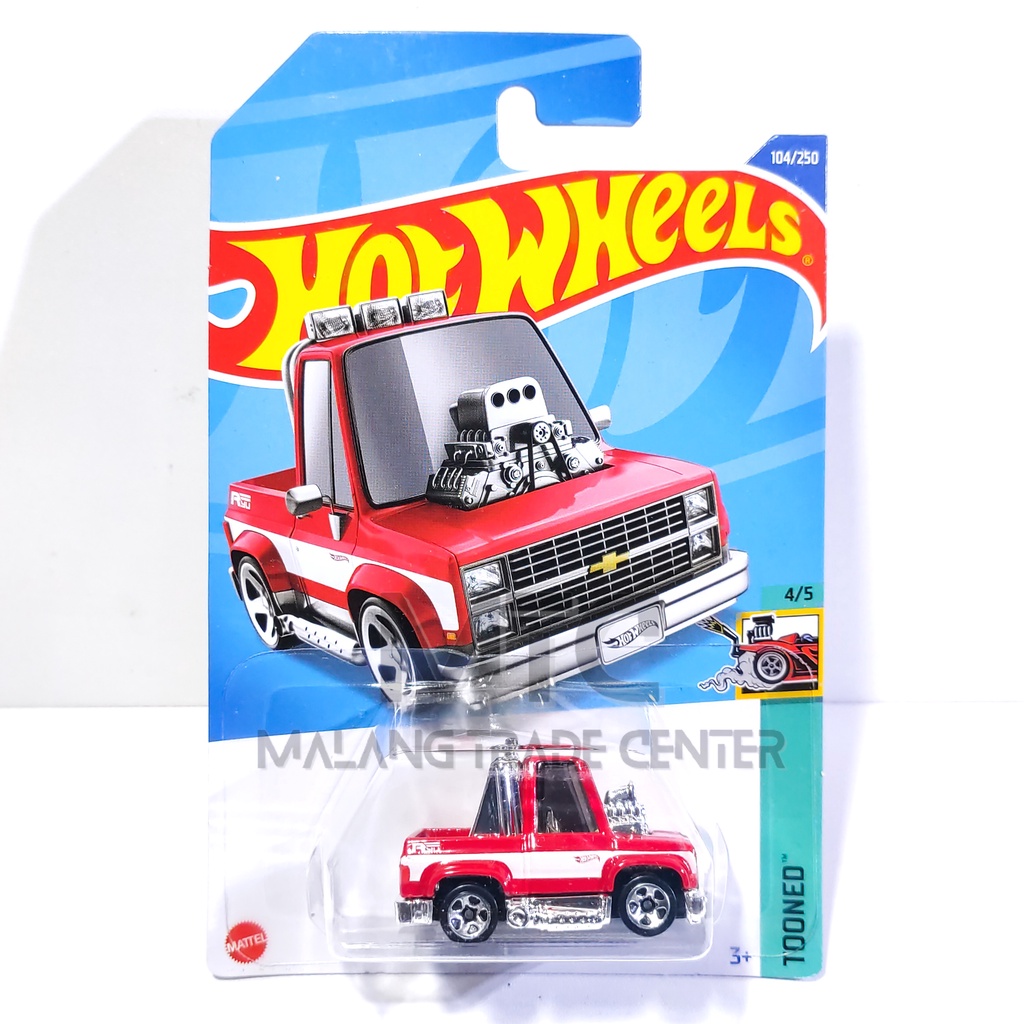 Hot Wheels Toon'D 83 Chevy Silverado Red M 2022