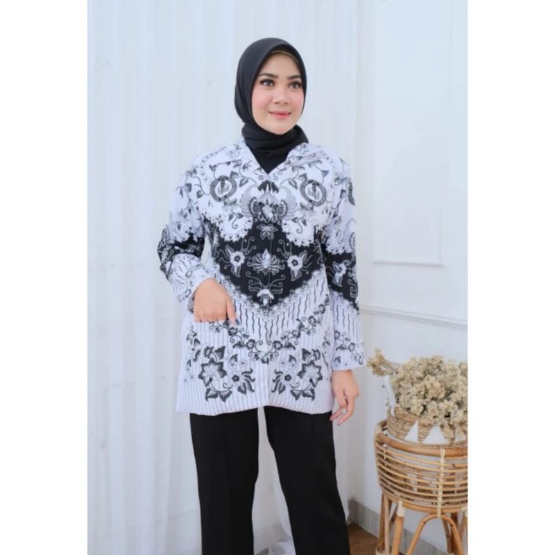 BAJU PGRI WANITA PRIA TERBARU 2022 FUL LAPISAN FURING