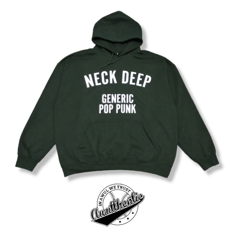 Hoodie Neck Deep Generic Pop Punk tag Gildan Dryblend (Unofficial)