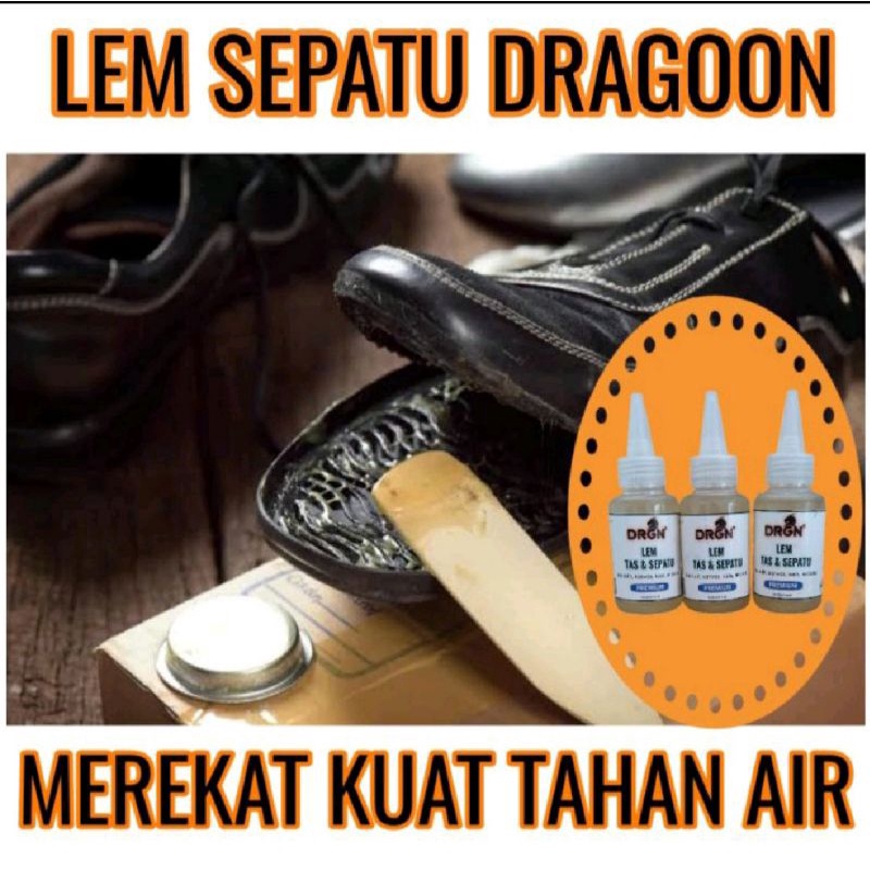 Lem Sepatu Sandal Super Kuat Tahan Lama Lem Bening Tahan Air