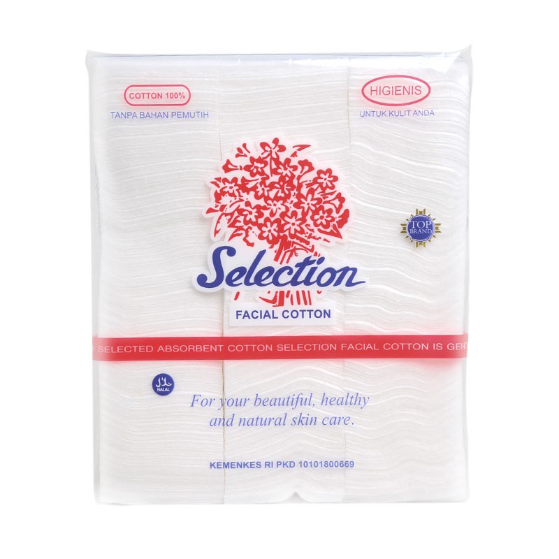 Kapas Wajah Selection 35gr-50gr-75gr Kapas Pembersih Kecantikan Facial Cotton