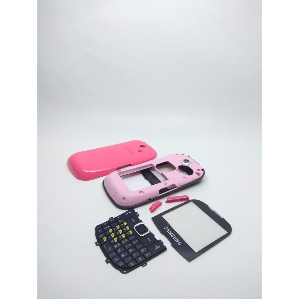 Cassing Samsung Corby Text Housing Samsung B3210 Kesing Samsung B3210 Corby Teks Fullset