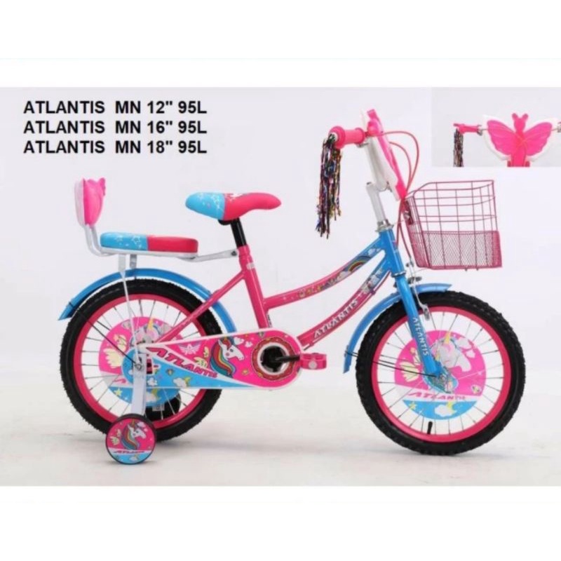 Sepeda Anak Mini 12, 16, 18 inch Atlantis