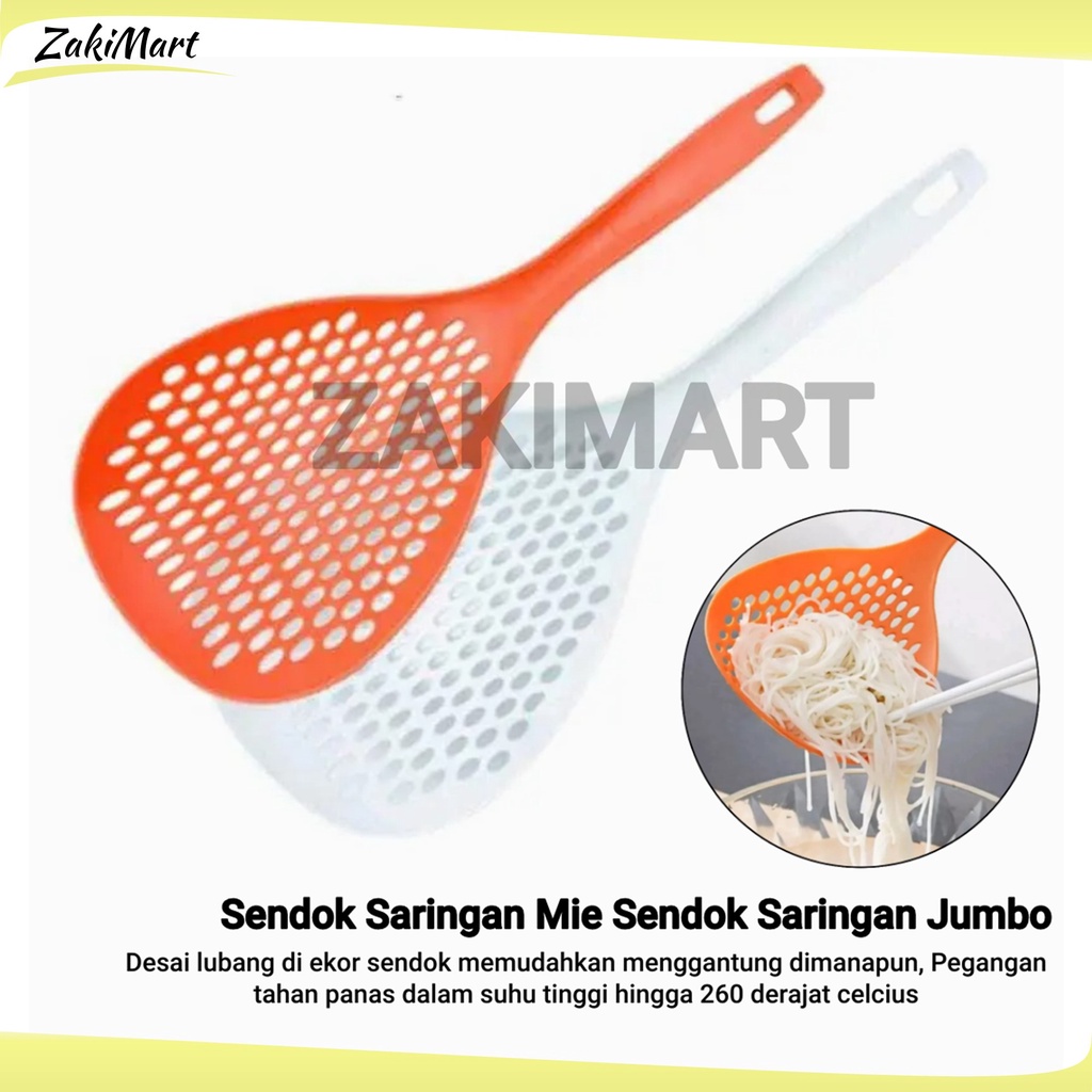 Sendok Saringan Mie Sendok Saringan Jumbo Serbaguna Tirisan Sendok Mie