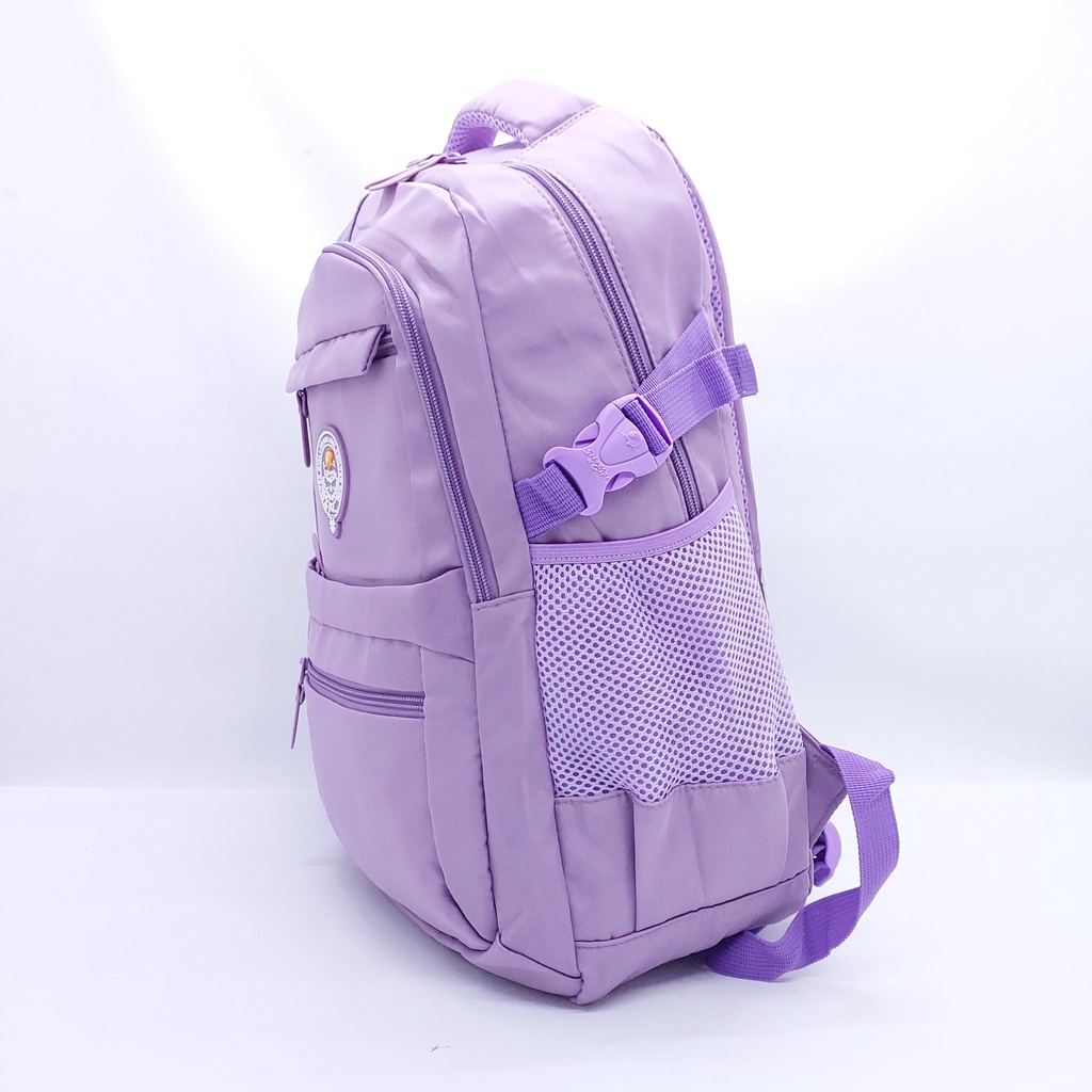 RANSEL LAPTOP SILVER GIRL ALTO ORIGINAL / TAS SEKOLAH CEWEK SD SMP SMA KULIAH / TAS LAPTOP PEREMPUAN GRATIS JAS HUJAN / TAS PUNGGUNG WANITA BARU / TAS DUKUNG ANAK MURAH KUAT SILVERGIRL / BAGPACK COLORFULL WARNA WARNI POLOS LILAC / BACKPACK CEWEK